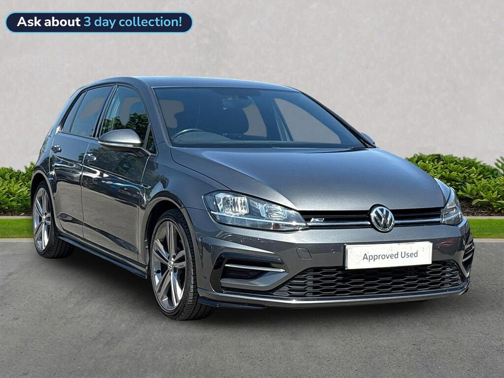 Volkswagen Golf 2.0 Tdi R-line Hatchback Dsg Euro 6 S Grey