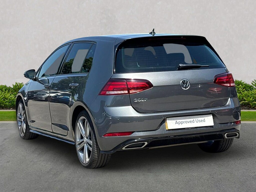 Volkswagen Golf 2.0 Tdi R-line Hatchback Dsg Euro 6 S DC68XSV Grey #2