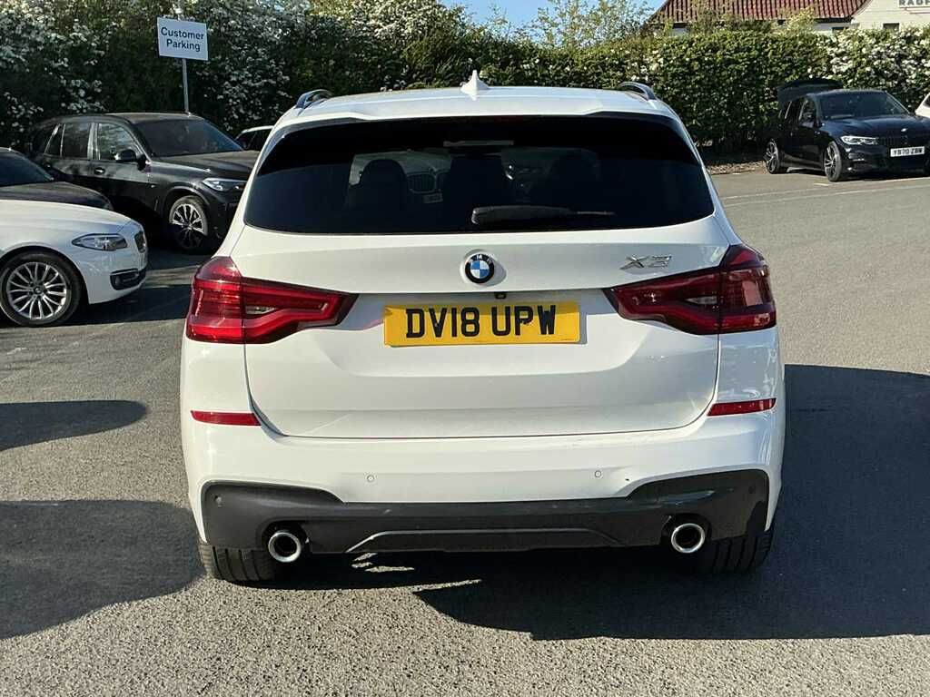 BMW X3 Xdrive20d M Sport Step DV18UPW White #4