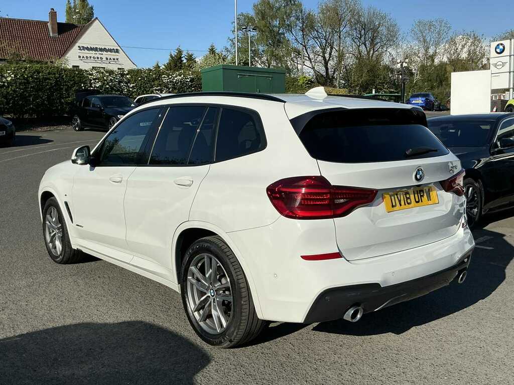 BMW X3 Xdrive20d M Sport Step DV18UPW White #2