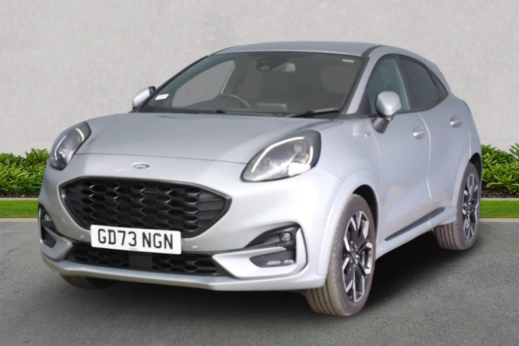 Ford Puma 1.0 Ecoboost Hybrid Mhev St-line X GD73NGN Silver #2