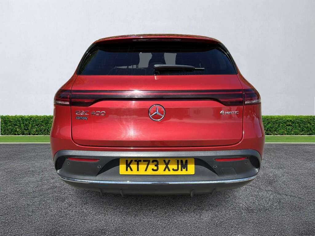 Mercedes-Benz EQC Eqc 400 300Kw Amg Line Edition 80Kwh KT73XJM Red #4