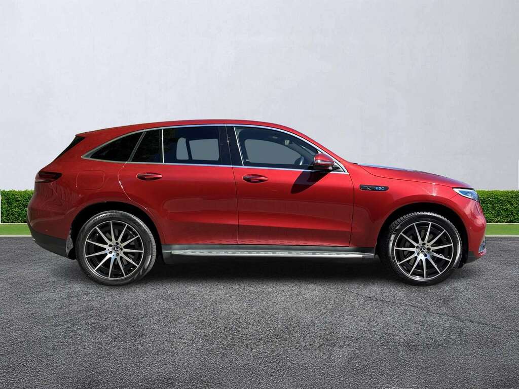 Mercedes-Benz EQC Eqc 400 300Kw Amg Line Edition 80Kwh KT73XJM Red #3