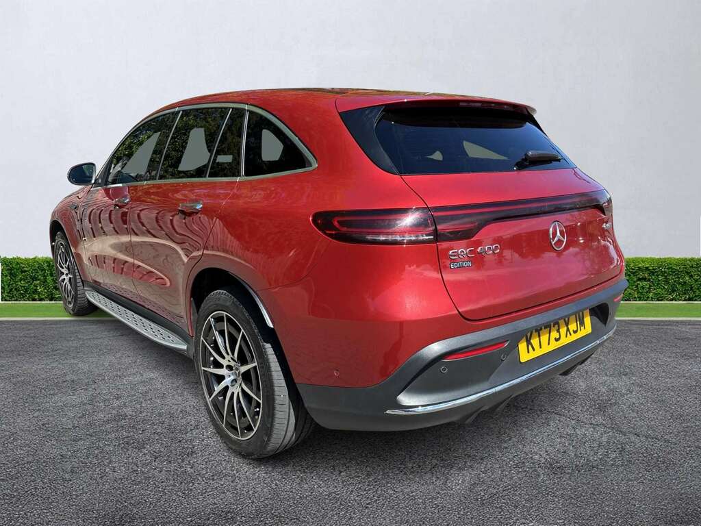 Mercedes-Benz EQC Eqc 400 300Kw Amg Line Edition 80Kwh KT73XJM Red #2