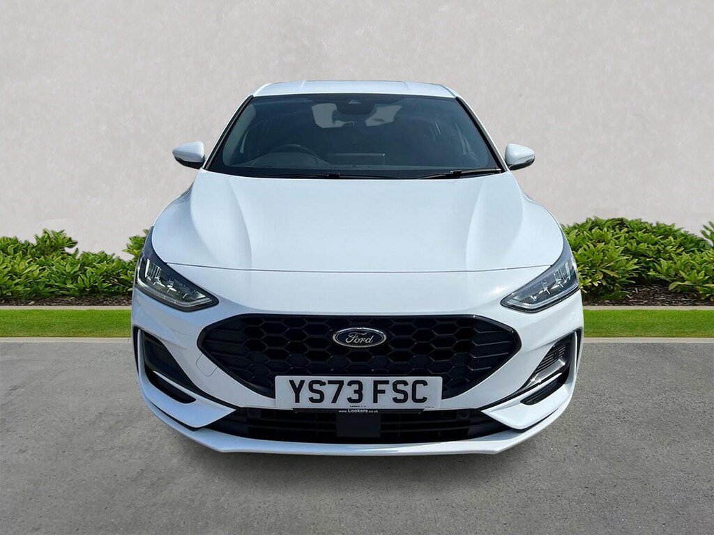 Ford Focus 1.0T Ecoboost St-line Hatchback YS73FSC White #5