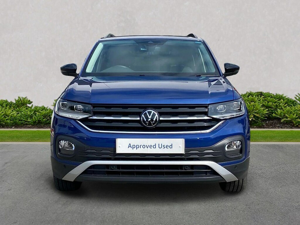 Volkswagen T-Cross 1.0 Tsi Black Edition Suv Dsg Euro 6 S NU73MXE Blue #5