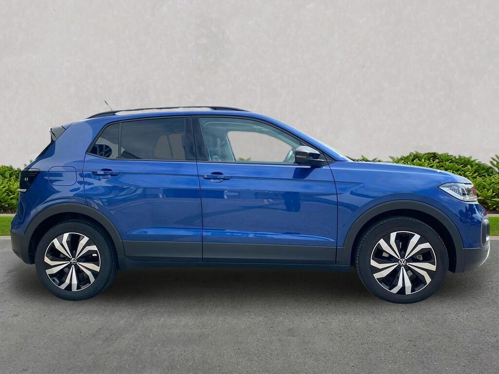 Volkswagen T-Cross 1.0 Tsi Black Edition Suv Dsg Euro 6 S NU73MXE Blue #3