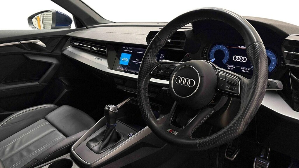 Audi A3 30 Tfsi S Line GX23XGB Blue #6