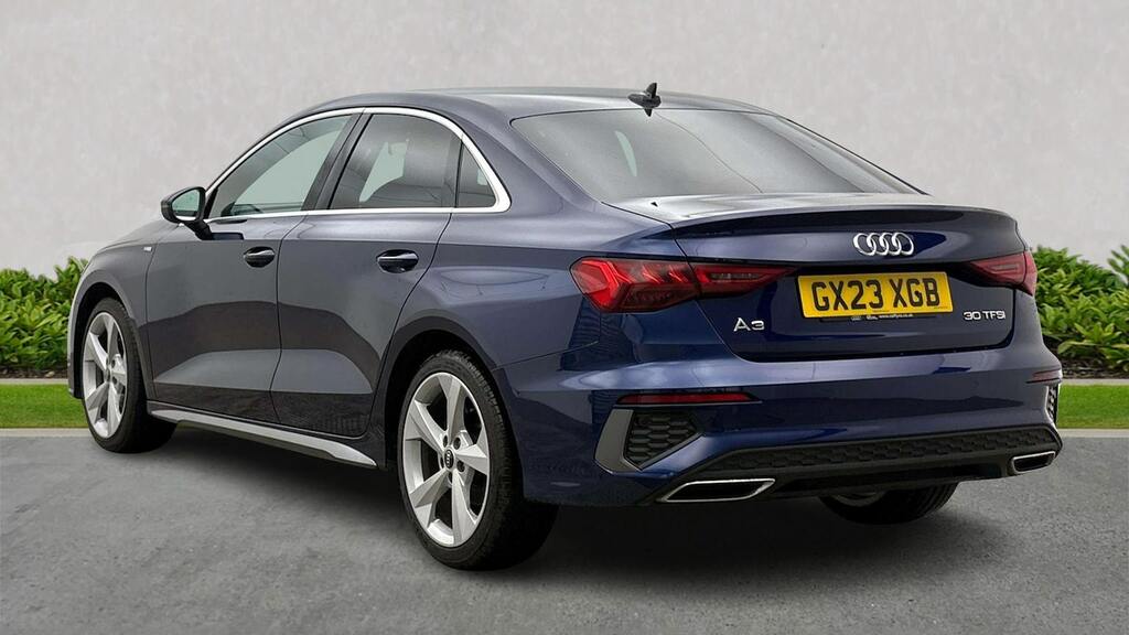 Audi A3 30 Tfsi S Line GX23XGB Blue #2