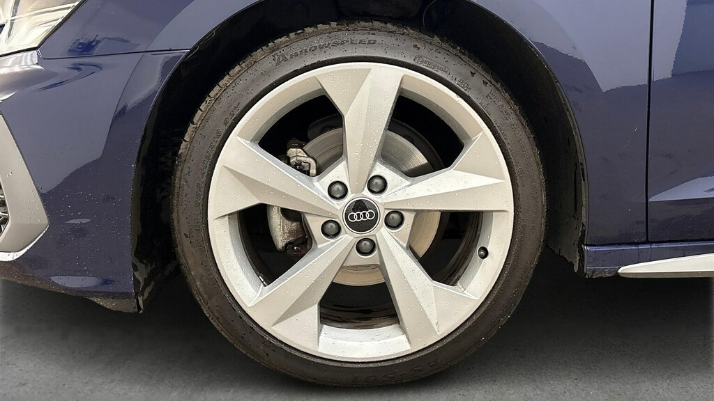 Audi A3 30 Tfsi S Line GX23XGB Blue #4