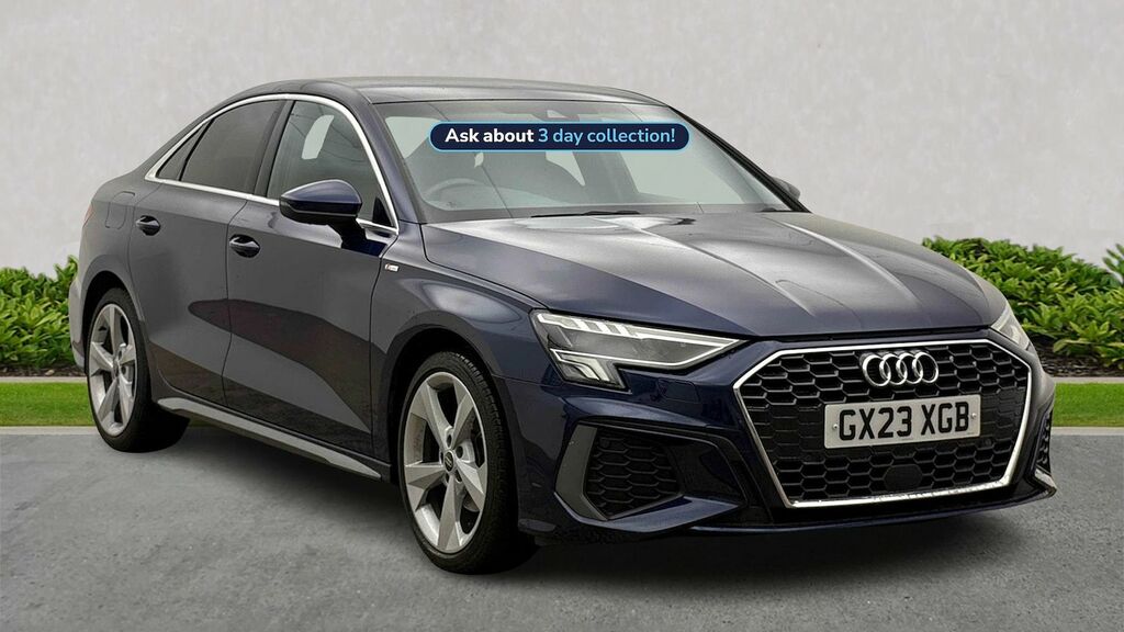 Audi A3 30 Tfsi S Line Blue