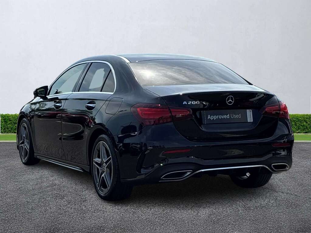 Mercedes-Benz A Class A200 Amg Line Executive KM23OFH Black #2
