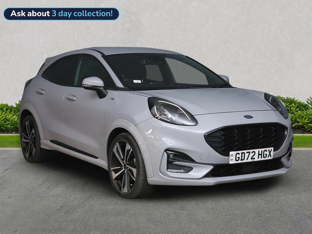 Ford Puma 1.0 Ecoboost Hybrid Mhev St-line X GD72HGX Grey