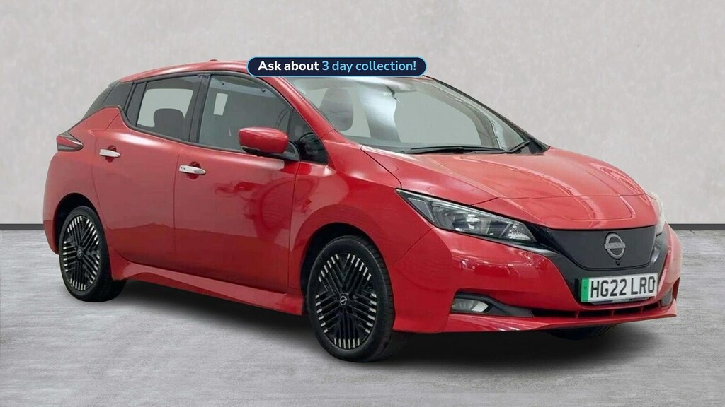 Nissan Leaf 39Kwh N-connecta Hatchback 150 Red