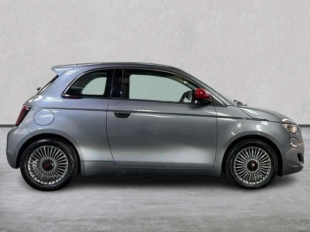 Fiat 500 24Kwh Red Hatchback 95 Ps CK22GWD Grey #3