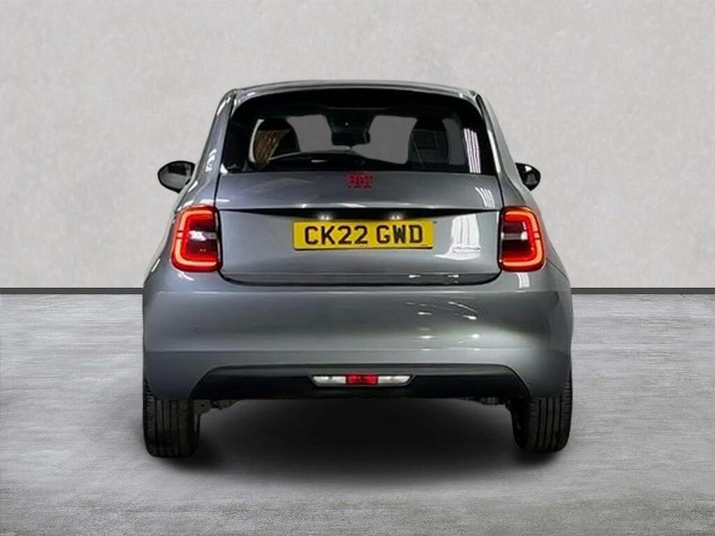 Fiat 500 24Kwh Red Hatchback 95 Ps CK22GWD Grey #4