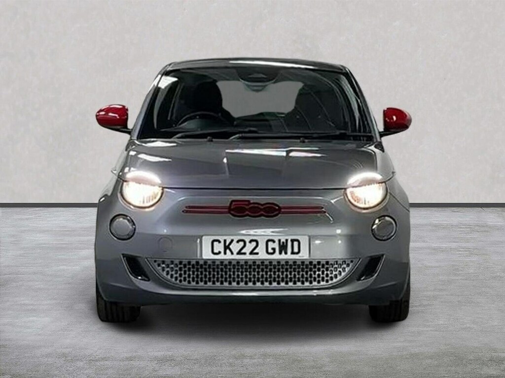 Fiat 500 24Kwh Red Hatchback 95 Ps CK22GWD Grey #5