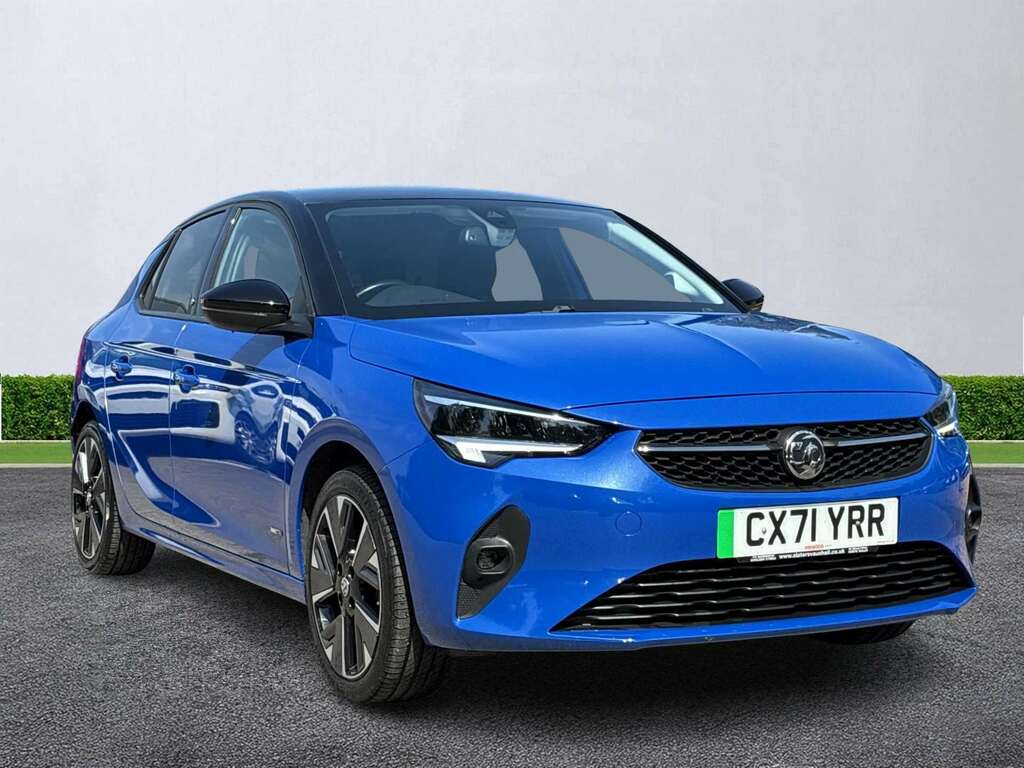 Vauxhall Corsa-e 100Kw Griffin 50Kwh 7.4Kwch Blue