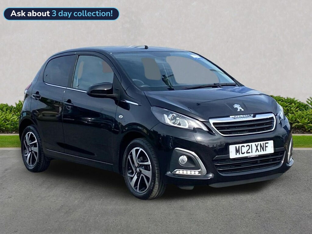 Peugeot 108 1.0 Allure Hatchback Euro 6 Ss Black
