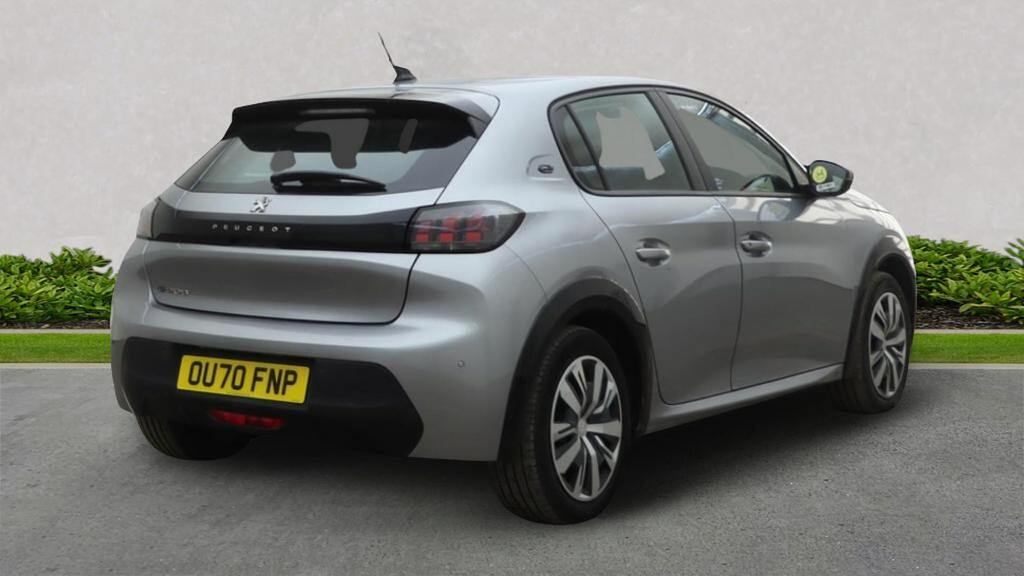 Peugeot e-208 100Kw Active 50Kwh Grey #4