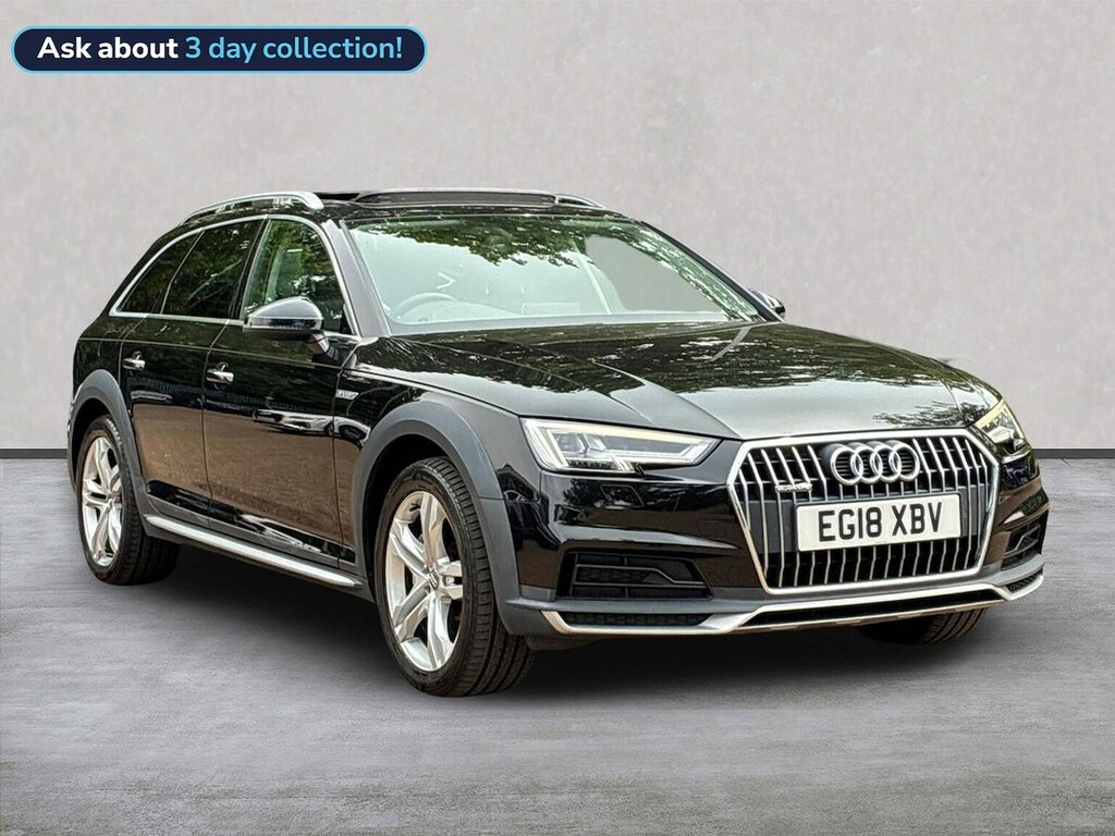Audi A4 Allroad 2.0 Tdi Sport Estate S Tronic Quattro E Black