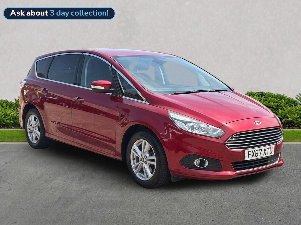 Ford S-Max 1.5T Ecoboost Titanium Mpv Euro Red