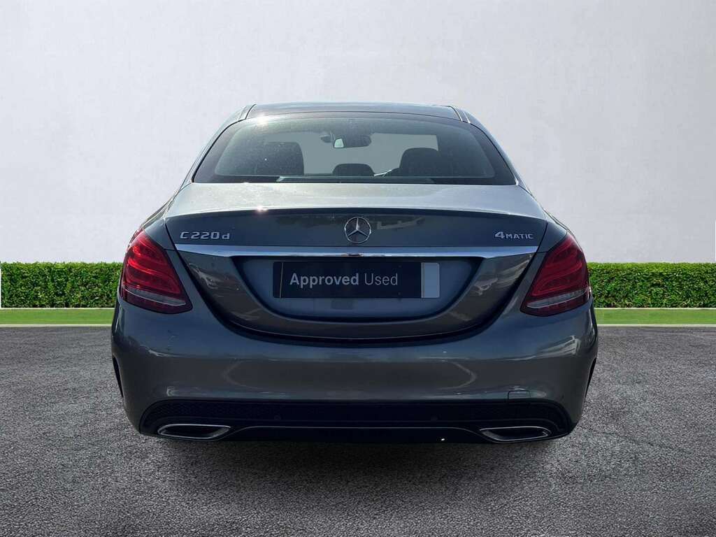 Mercedes-Benz C Class C220d 4Matic Amg Line Premium Plus DY17YPU Grey #4