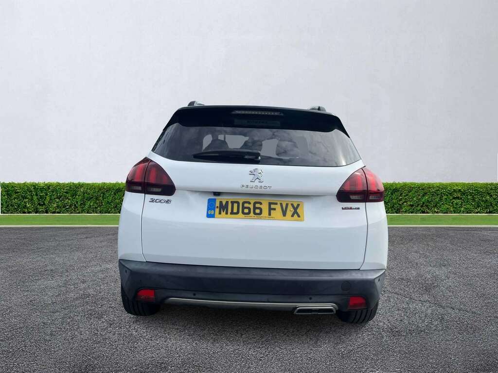 Peugeot 2008 1.2 Puretech 110 Gt Line Eat6 MD66FVX White #4