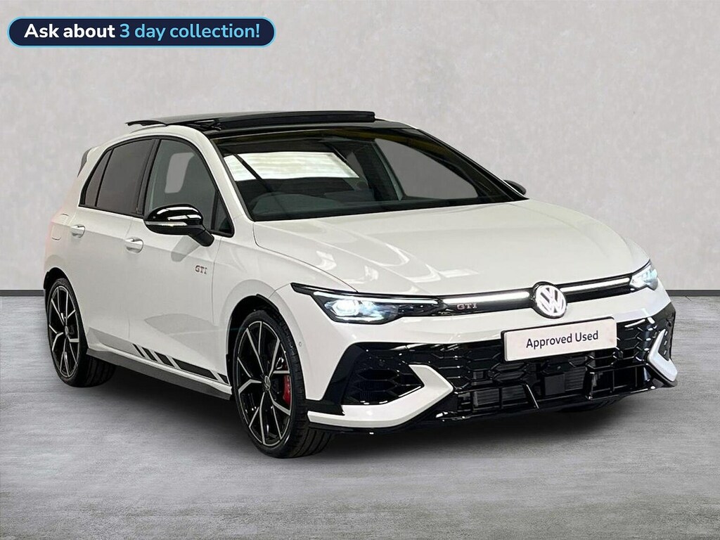 Volkswagen Golf 2.0 Tsi Gti Clubsport Hatchback Dsg Eur White