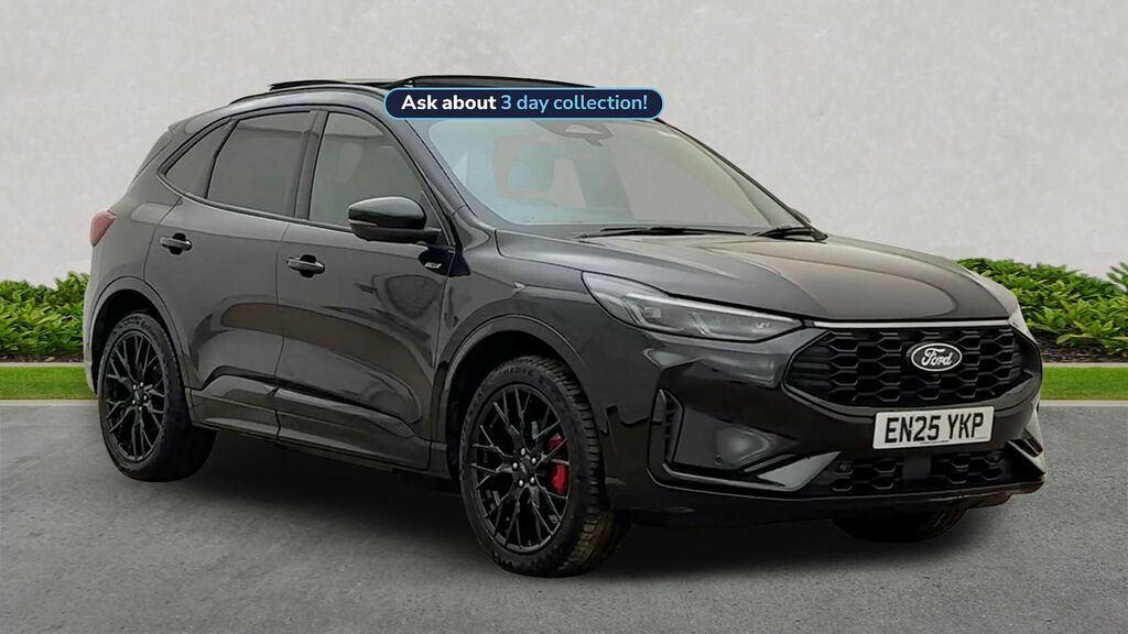 Ford Kuga 2.5 Phev St-line X Black Package Cvt Black