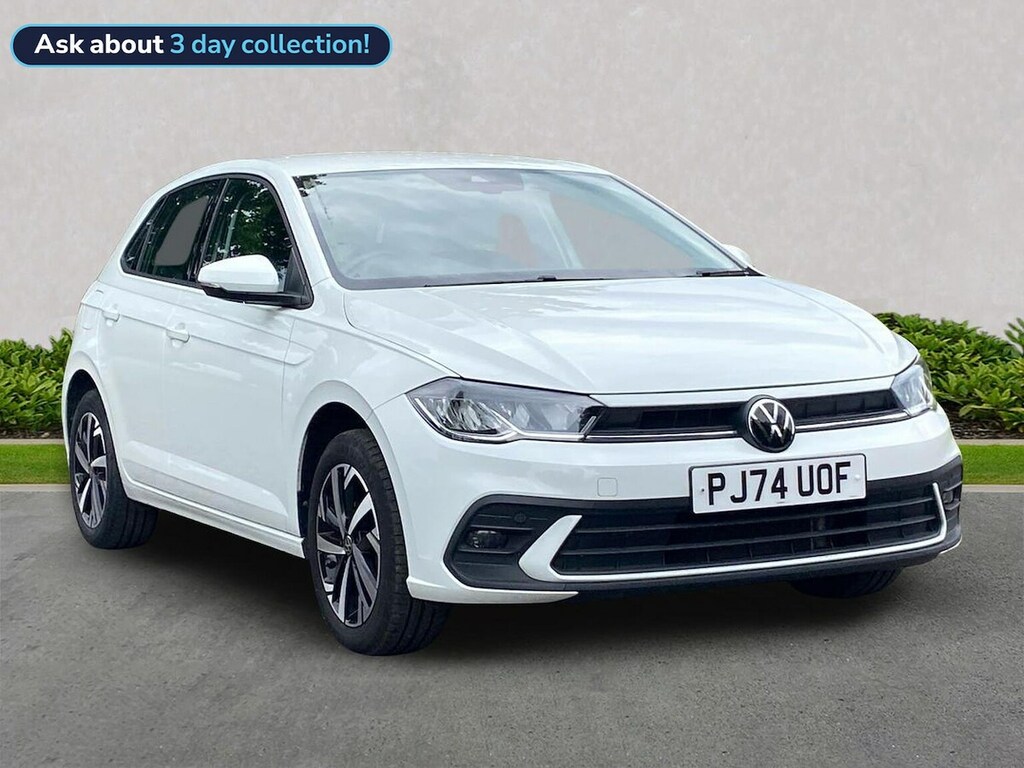 Volkswagen Polo 1.0 Tsi Life Hatchback Euro 6 S White
