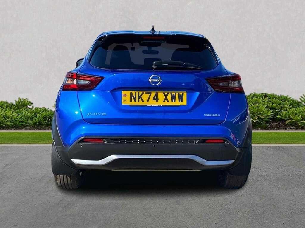 Nissan Juke 1.6 Hybrid N-connecta NK74XWW Blue #4