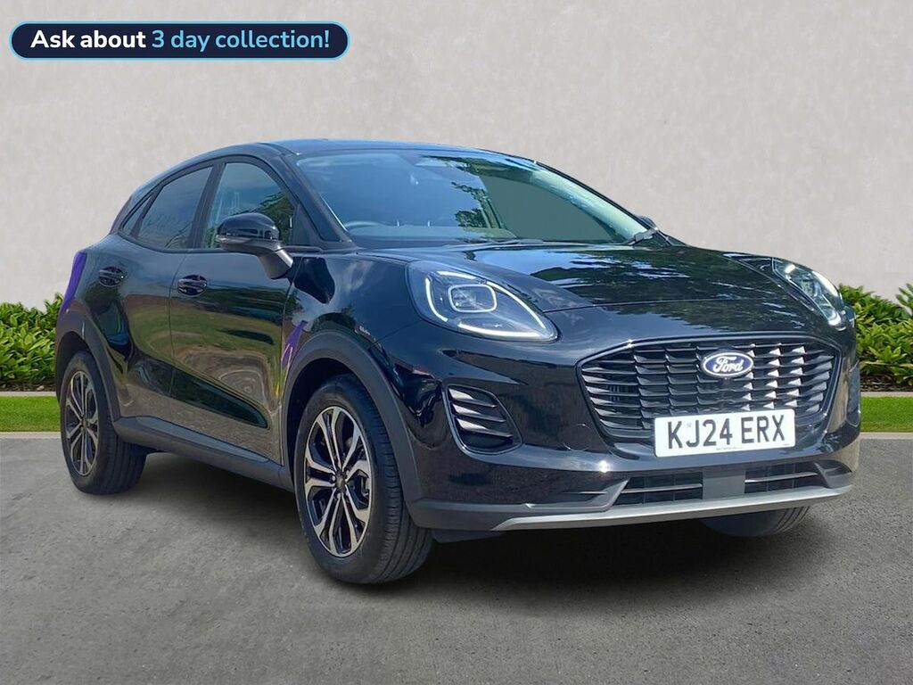 Ford Puma 1.0T Ecoboost Mhev Titanium Suv Hybrid Black