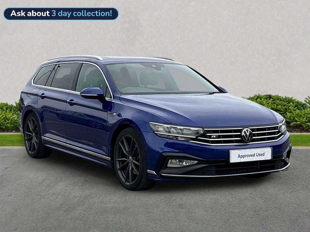 Volkswagen Passat 1.5 Tsi Evo R-line Estate Dsg Euro 6 S Blue