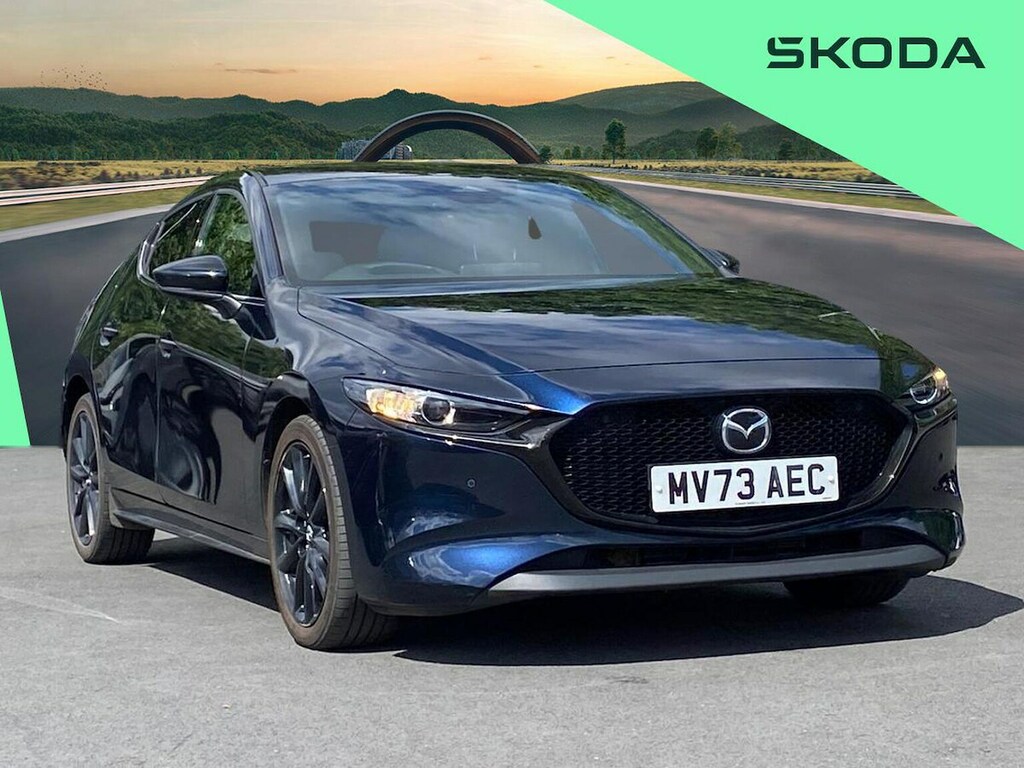 Mazda 3 2.0 E-skyactiv-g Mhev Homura Hatchback Blue