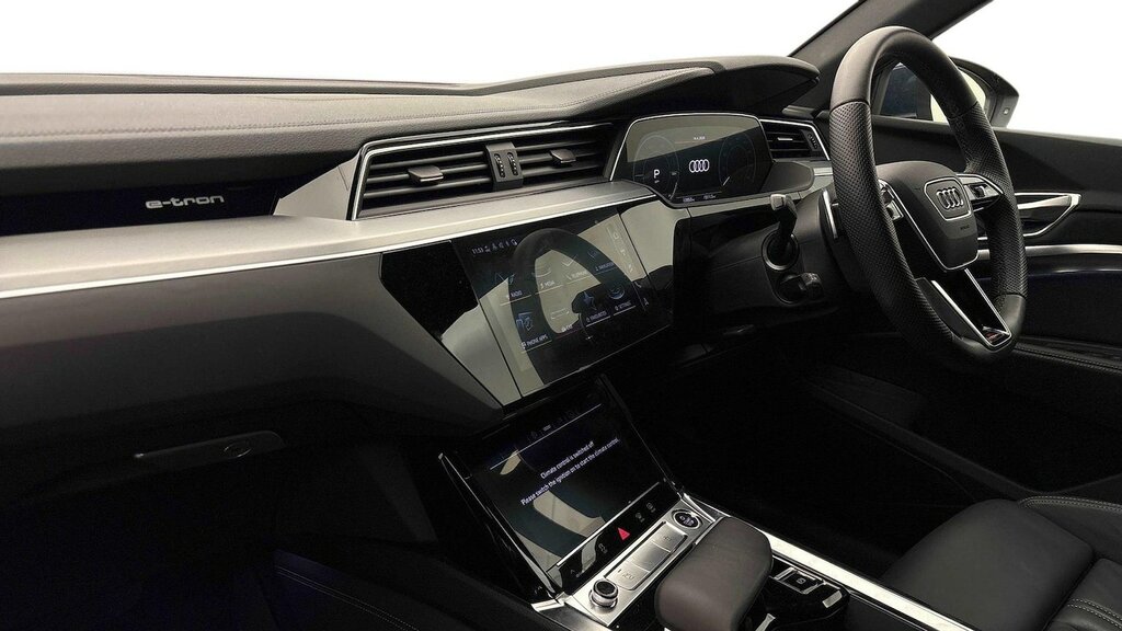 Audi Q8 e tron 55 S Line Sportback Quattro 114K Blue #5