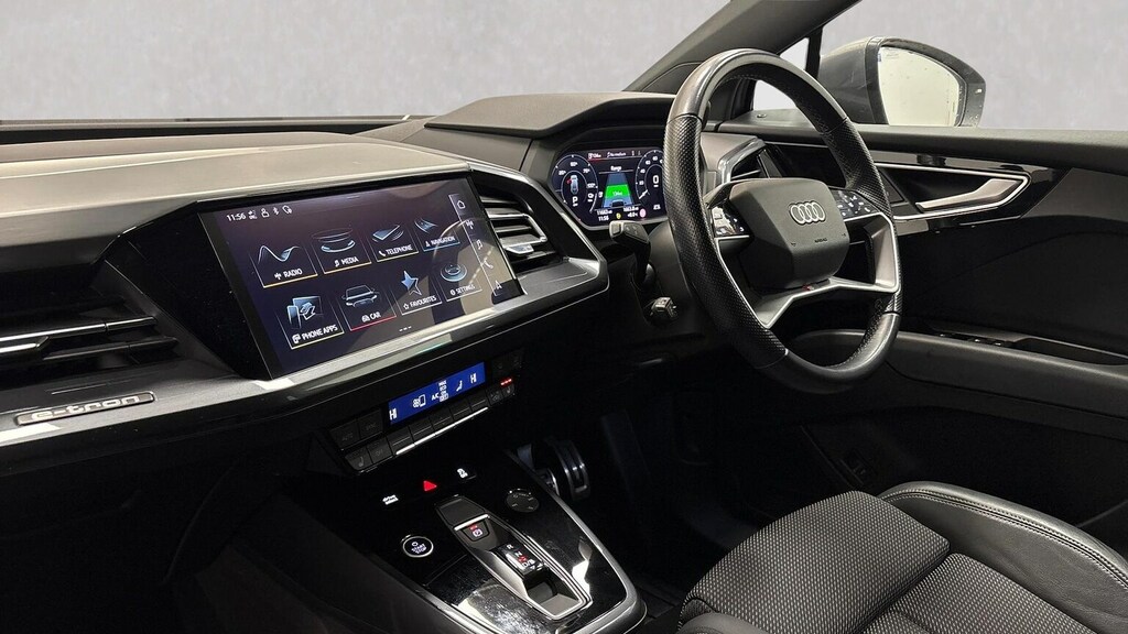 Audi Q4 E Tron 40 S Line Suv 82Kwh 204 Ps NA73XON Grey #5