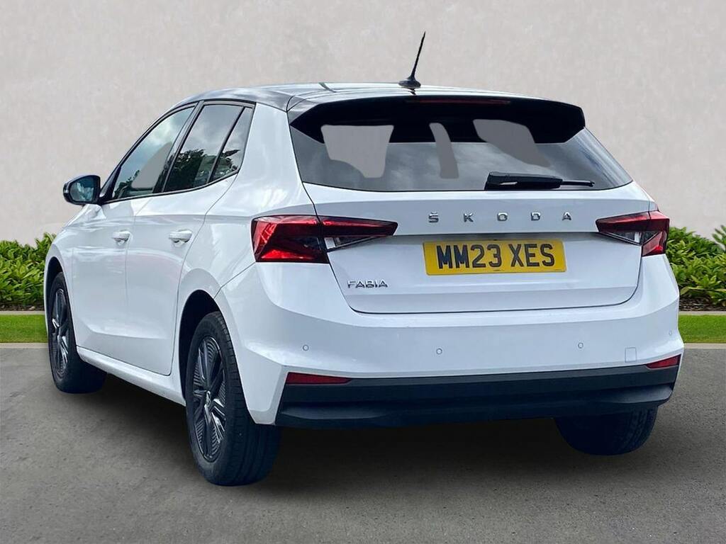 Skoda Fabia 1.0 Tsi Colour Edition Hatchback MM23XES White #2