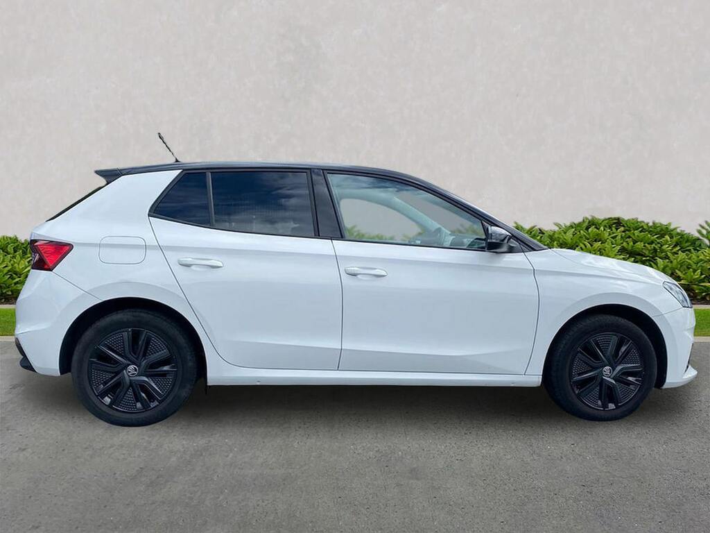 Skoda Fabia 1.0 Tsi Colour Edition Hatchback MM23XES White #3