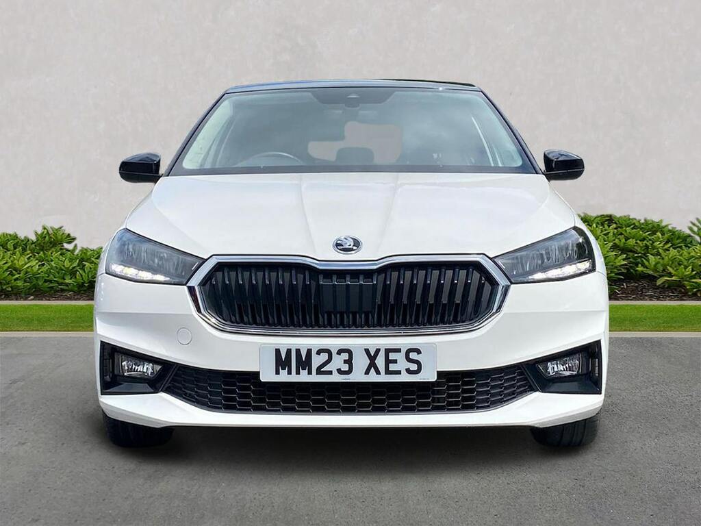 Skoda Fabia 1.0 Tsi Colour Edition Hatchback MM23XES White #5