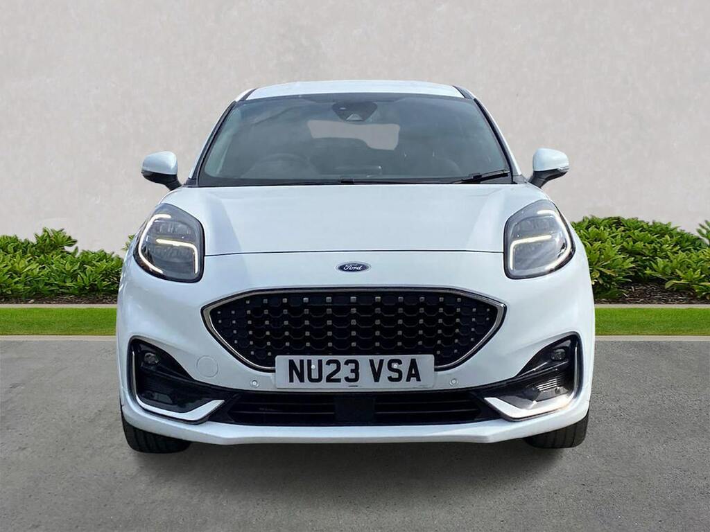 Ford Puma 1.0 Ecoboost Hybr Mhev 155 St-line Vignale Dct NU23VSA White #5