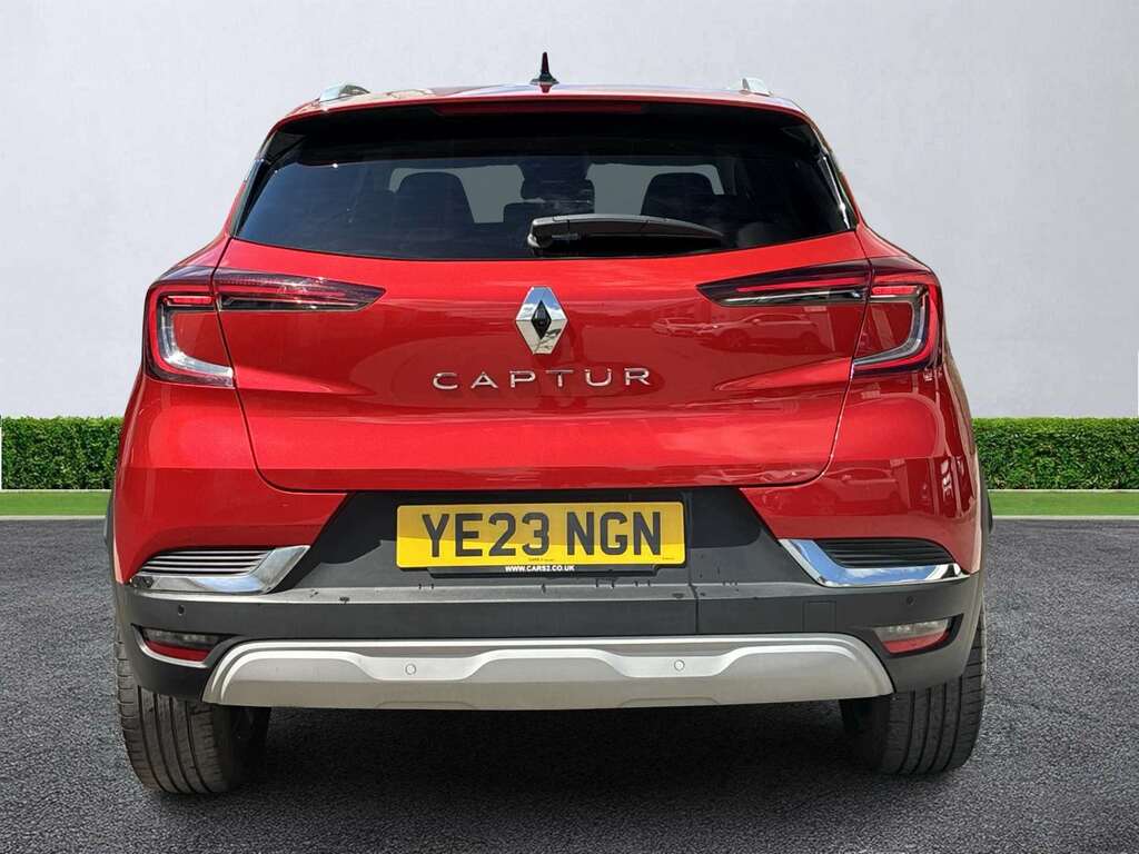 Renault Captur 1.0 Tce 90 Techno YE23NGN Red #4