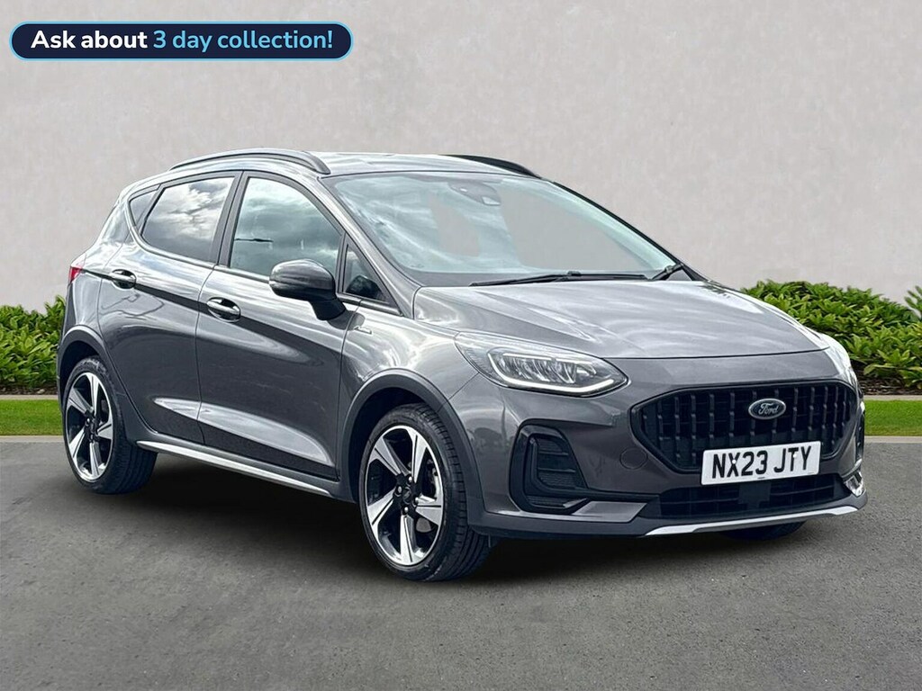 Ford Fiesta 1.0 Ecoboost Hybrid Mhev 125 Active NX23JTY Grey