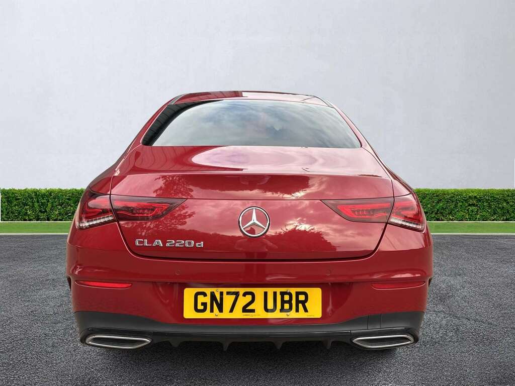 Mercedes-Benz CLA Class Cla 220D Amg Line Executive Tip GN72UBR Red #4