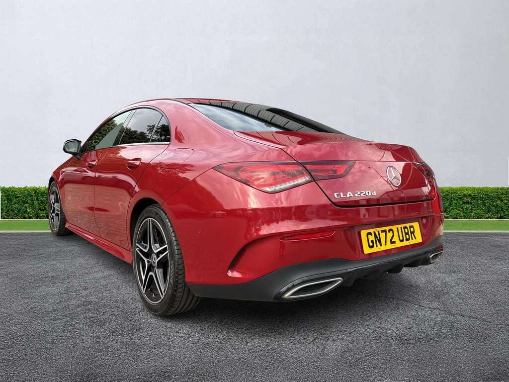 Mercedes-Benz CLA Class Cla 220D Amg Line Executive Tip GN72UBR Red #2