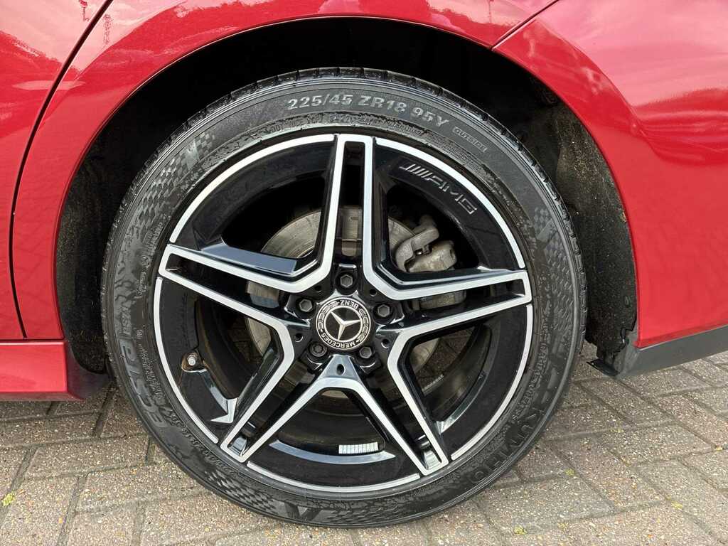 Mercedes-Benz CLA Class Cla 220D Amg Line Executive Tip GN72UBR Red #6