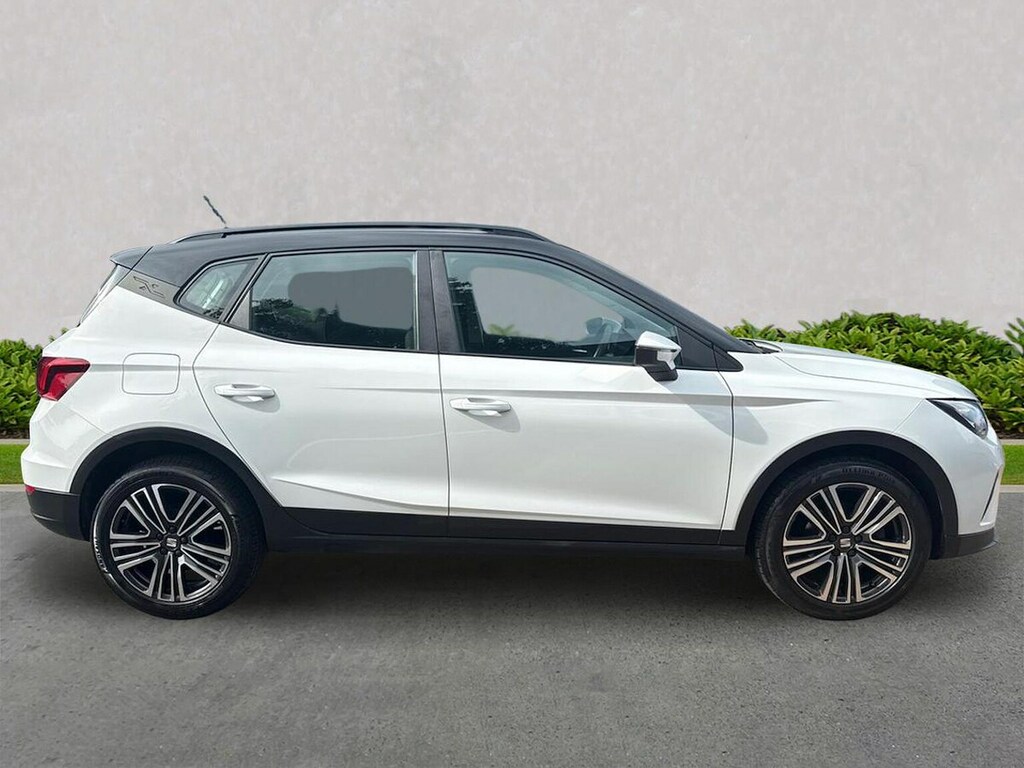 Seat Arona Arona 1.0 Tsi Se Technology Hatchback KW22EKZ White #3