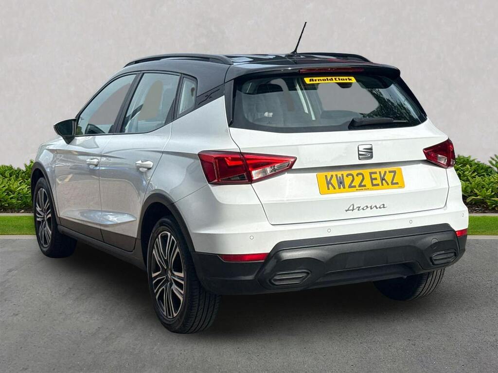 Seat Arona Arona 1.0 Tsi Se Technology Hatchback KW22EKZ White #2