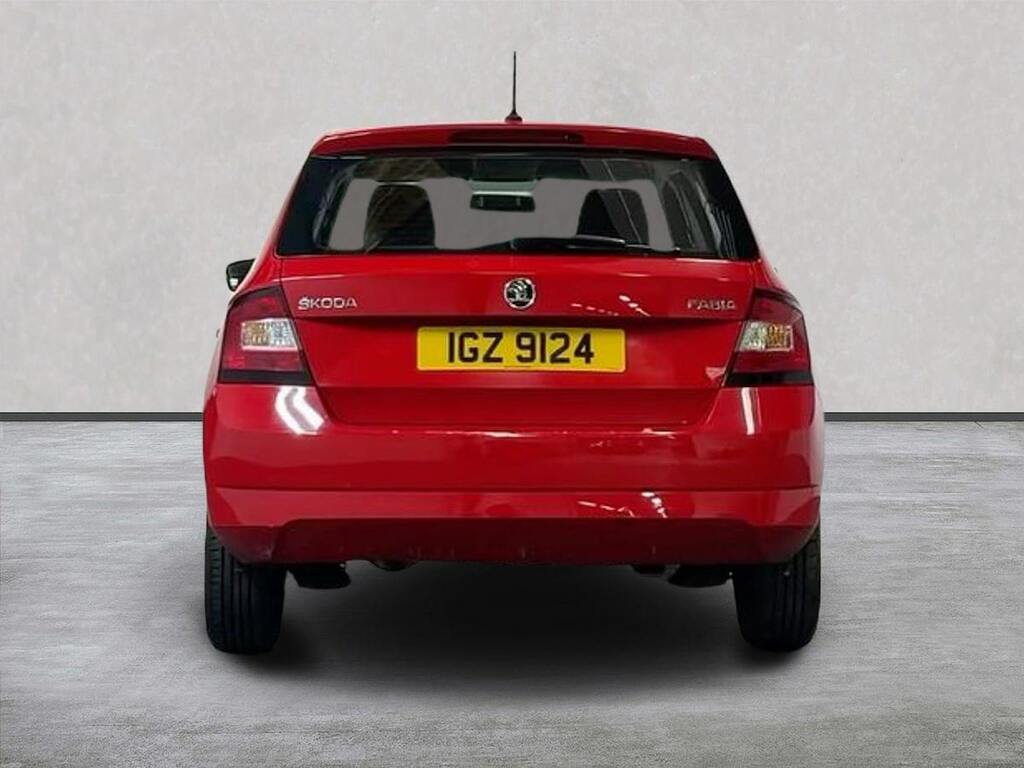 Skoda Fabia 1.0 S Hatchback Euro 6 Ss 60 IGZ9124 Red #4