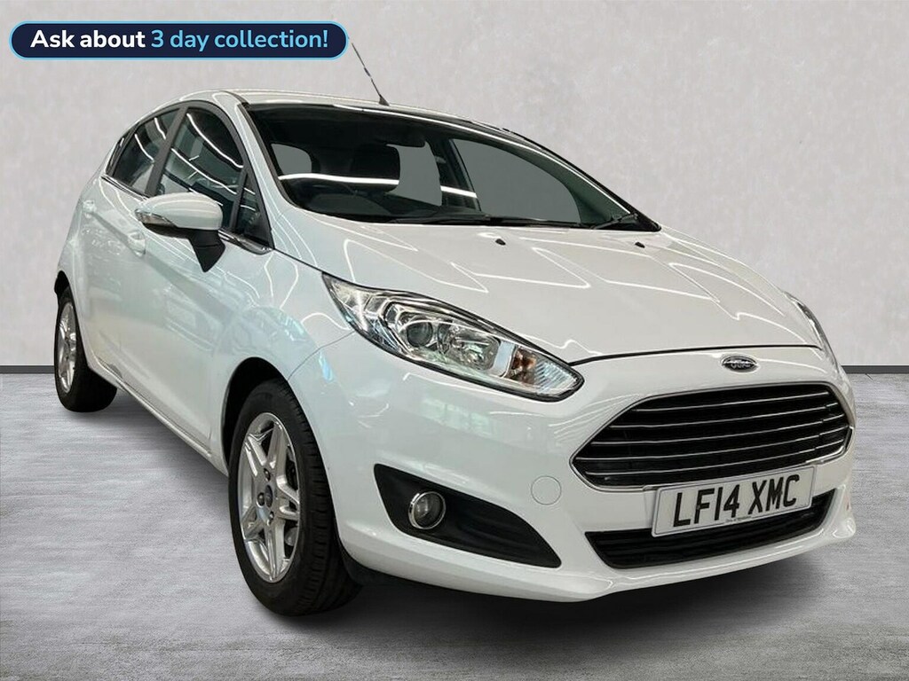 Ford Fiesta 1.6 Zetec Hatchback Powershift Euro 5 White